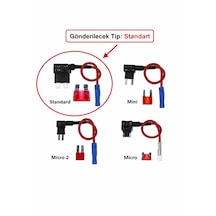 Standart Bıçak Sigorta Çoklayıcı Fuse Tap Sigorta Çogaltıcı Sigortadan Elektrik Alma 1 Adet Diğer