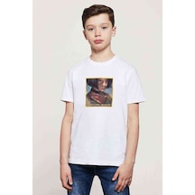 Tshirthane Leon Mathilda I Want Love Or Baskılı Unisex Çocuk Beyaz T-Shirt