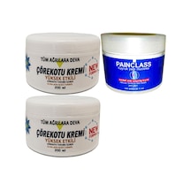 Çörek Otu Kremi White Box 2 Adet 200 Ml + Painclass Kuyruk Yağı Kremi 100 Ml / Krem Seti