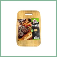 Bşkvirgo Lüks 22x32 Bambu Kesim Panosu Bsk2026 Çok Renkli