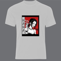 Black Stones - Nana Anime Baskılı Tshirt Beyaz