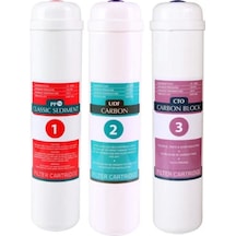 Su Arıtma Cihazı 3 Lü Inline Filtre Seti