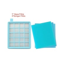 Philips Uyumlu Fc 9323 Powerpro Hepa Filtre Seti + 3 Adet Sünger