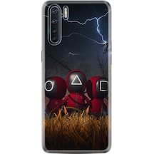 Oppo A31 Kılıf Silikon Desenli Game 1807 Siyah Oppo A31 Kılıf Silikon Desenli Game 1807 Siyah