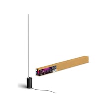 Philips Hue Gradient Signe Akıllı Led Zemin Işığı, Lambader, Siyah - 25.000 Saat Ampul Kullanım Ömrü Açık Gri
