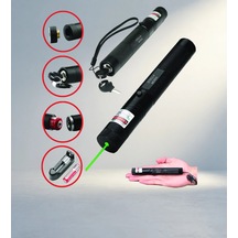 Uzun Mesafe Yeşil Lazer Pointer 100 Mw Şarjlı Model