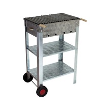 Metehan MTH-2 Battal Boy - Lama Izgaralı - İki Tekerlekli Mangal