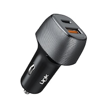 Linktech C497 Safe 38W Dual USB-C Araç Şarj Aleti