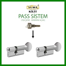 Yuma 2'li Mandallı Ortak Anahtarlı - Bilyalı Barel 68mm