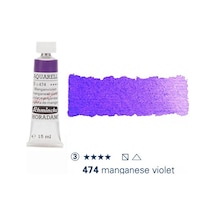 Schmincke Horadam Aquarell Tube 15ml Seri 3 Manganese Violet 474