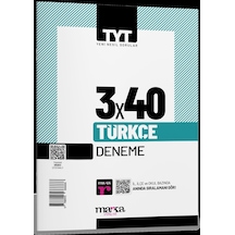 Tyt Türkçe 3 X 40 Deneme Marka Yayınları