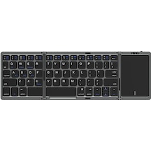 Recci RCS-K01 Katlanabilir Kablosuz Multifonksiyonel Touchpad Klavye