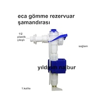 Eca Gömme Rezervuar Şamandırası 1/2 Gömme Flatör Beyaz