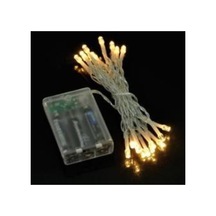 10 Metre Pilli Peri Led Gün Işığı Sarı Renk Günışığı