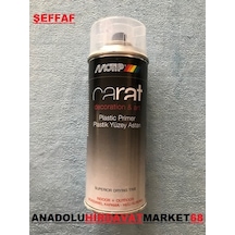 Carat Sprey Tampon Astarı Plastik Boya Astarı 400 ML Şeffaf