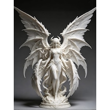 Urartu 3d Melek & Şeytan Kız Dekoratif 3d Baskı Figür Model:hbcv0000gcegpt