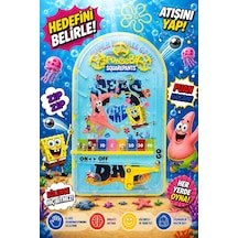 Pinball Sunger Bob Eğitici Retro Oyuncak Mavi