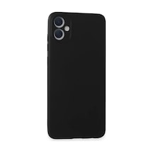 Samsung Uyumlu Galaxy A05 Uyumlu Kılıf First Silikon - Siyah