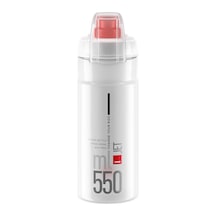 Elıte - Jet Plus 550ml Matara Şeffaf Kırmızı Şeffaf - Kırmızı