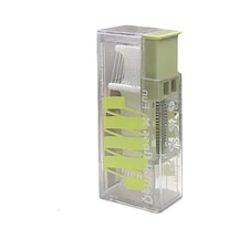 Flybuy Yeşil Tek Taşınabilir Otomatik Kutusu Kullanımlık Ipi Ipi Ipi Dispenseri Diş Diş Çıkarma Adet 10 Cy