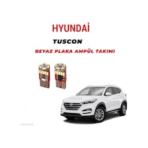 Hyundai Tuscon Plaka Ampül Set Beyaz Arıza Işığı Yakmaz Canbus