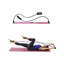 Morponi Jimnastik Çubuğu Plates Barı Taşınabilir Spor Ve Egzersiz Aleti Çok Renkli