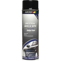 Motip Akrilik Sprey Boya Parlak Siyah 500Ml