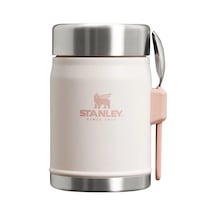 Stanley The Legendary Food Jar + Spork 0.4 Lt / 14oz Rose Quartz Termos As1009382106 Açık Pembe 09757072 Stanley The Legendary Food Jar + Spork 0.4 Lt / 14oz Rose Quartz Termos As1009382106 Açık Pembe 09757072