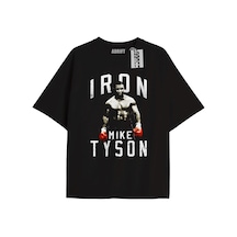 Adrift Kod Presss Unisex Siyah Iron Mike Tyson T-shirt 158150tt Siyah