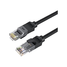 Saf Bakır Metal Konnektör Ethernet Kablosu Siyah 2 Metre Diğer