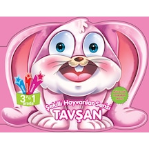 Şekilli Hayvanlar Serisi - Tavşan- Parıltı Yayınları