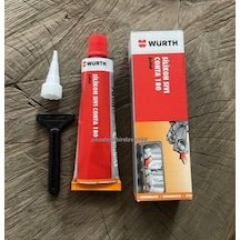 Würth Yüksek Isı Silikonu Isıya Dayanıklı Silikon 70ml Şeffaf Renk Germany