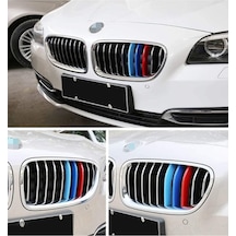 Bmw F10 M Stil Panjur Şeridi 2011 - 2013 Uyumlu Böbrek Klipsi  Panjura Uyar  -