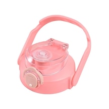 Çelik İçli Termos 850 Ml Pembe Skm012 Açık Beyaz