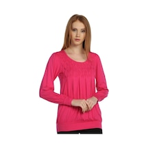 Bulalgiy Kadın Pembe Uzun Kollu Tişört - Bga022108 Bulalgiy Kadın Pembe Uzun Kollu Tişört - Bga022108