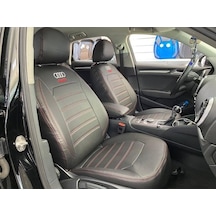 Audi A3 Araca Özel Deri Oto Koltuk Kılıf (500515401)