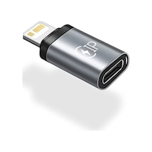 Linkage Lko-16 Type-c To Lightning Otg Çevirici Adaptör - Şarj Ve Veri Aktarımı Destekli Metal Dönüştürücü Ses Aktarımı Desteklemez