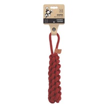 Örgü Köpek Oyuncağı Kırmızı 34 Cm