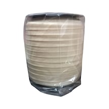 Çamaşır Lastiği Düz 1 Cm 1 Metre Krem