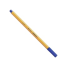 Fineliner Keçe Uçlu Mavi Kalem, 0.4 Mm İnce Çizim İçin