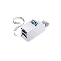 Usb 3.0 Çoklayıcı Çoğaltıcı Hub 3 Port 2.0 3.0 Switch Uyumlu