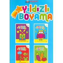 Yıldızlı Boyama Seti 4 Kitap Ema Yayınları