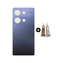 Redmi Note 13 Pro 4g Uyumlu Arka Pil Kapağı Mavi + B7000 Çok Renkli