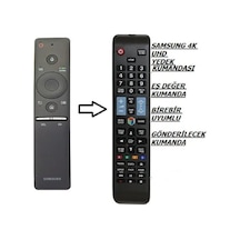 Samsung Uyumlu 43Ru7400 Akıllı Mauseli Kumanda - Yedek Kumandası