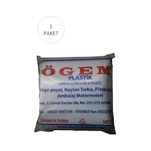Bakkaliye Naylon Torba Yarımlık 14x27 Cm 1 Kg 1 Paket Takriben 360 Adet