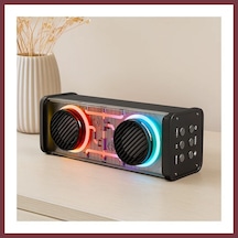 Storeşahin Taşınabilir Bluetooth Hoparlör 20w Usb Şarjlı Işıklı Shn0720