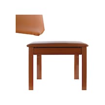 Midex Tbx-144or Üst Kalite Piyano Taburesi Gizli Bölmeli Turuncu Renk 32x54x48