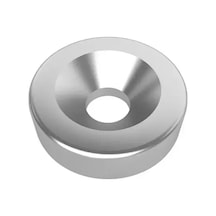 4 Adet 10mm X 3mm Yuvarlak 3mm Havşa Delikli Mıknatıs Disk Neodyum Buzdolabı Ofis Yazı Not Tahtası
