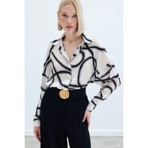 Salaş Gömlek - Ekru-135821 Ekru