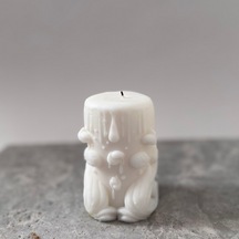 Düğün Ve Doğum Günü Mumu Uzun Yanma Süreli El Yapımı Mum